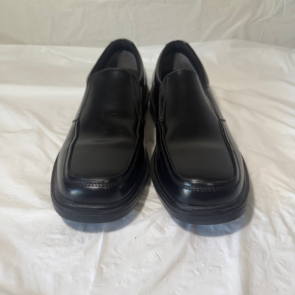 Size 9.5 Nunn Bush Men´s Black Eathan Leather Slip On...